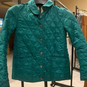 Girls quilted jacket, used but great condition